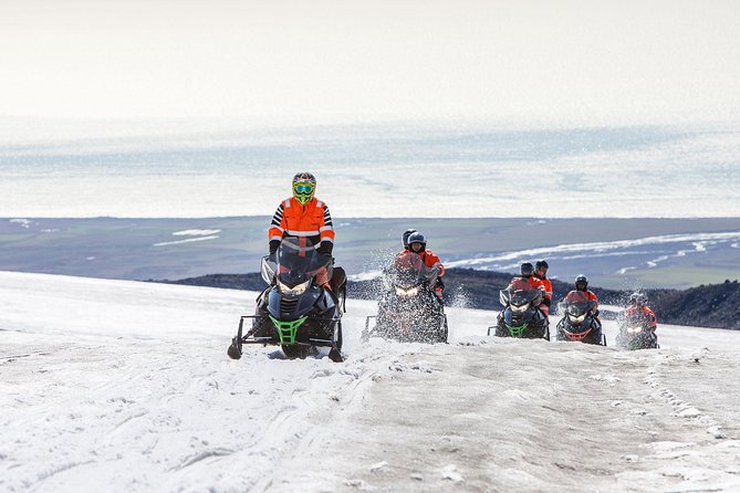 Snowmobiling Experience on Mýrdalsjökull Glacier - Shared snowmobiles and the single-ride charge