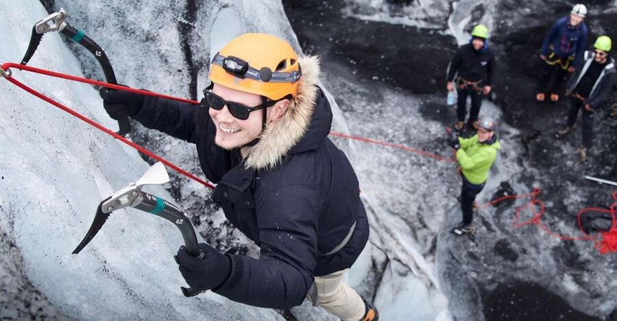 Sólheimajökull Ice Climb and Glacier Hike - Hiking across the glacier for about an hour