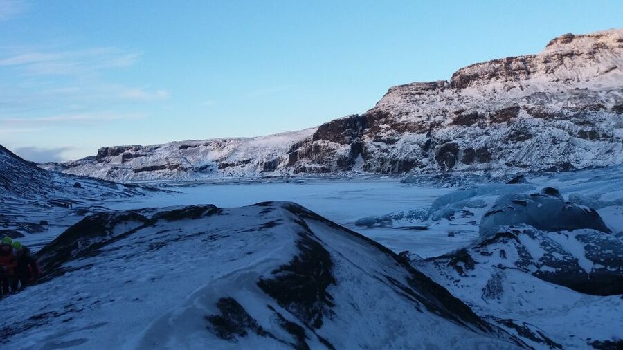 Sólheimajökull Ice Climbing Tour - From Road 1 to the glacier parking lot