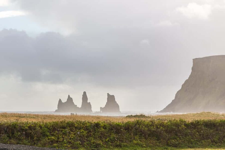 South Coast, Glacier Hike and Northern Lights Winter Tour - Skógafoss and the 527-step climb