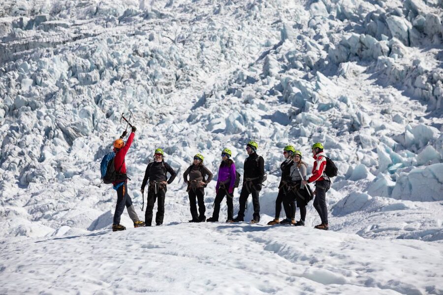 South Coast Iceland: 2-Day Blue Ice Cave & Jokulsarlon Tour - The 1.5-hour glacier walk