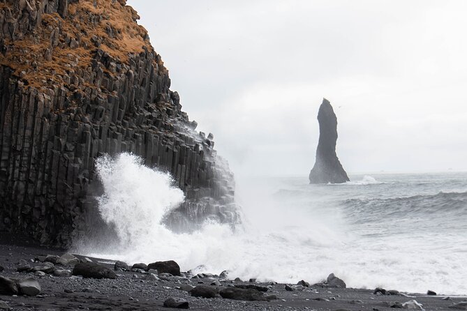 South Coast Tour & Glacier Hike | Private Super Jeep Tour - Reynisfjara, Iceland’s fierce black beach