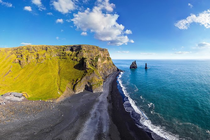 South Coast, Waterfalls and Black Beach Tour from Reykjavik - Seljalandsfoss: the waterfall with a rear view