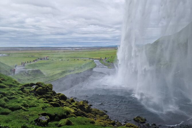 South Iceland, Glacier and Black Sand Beach Small Group Tour - Reynisfjara: black sand, basalt, and dangerous water