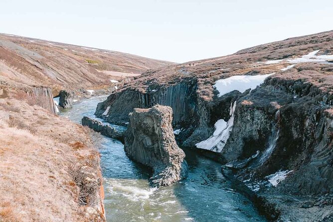 Studlagil Canyon and Waterfall Tour from Seydisfjordur - The canyon viewpoint, stairs, and honest access advice