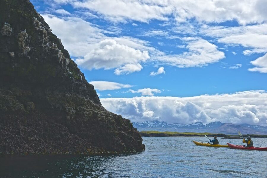 Stykkishólmur: 2-Hour Sea Kayak Tour - Landey and the story of eiderdown