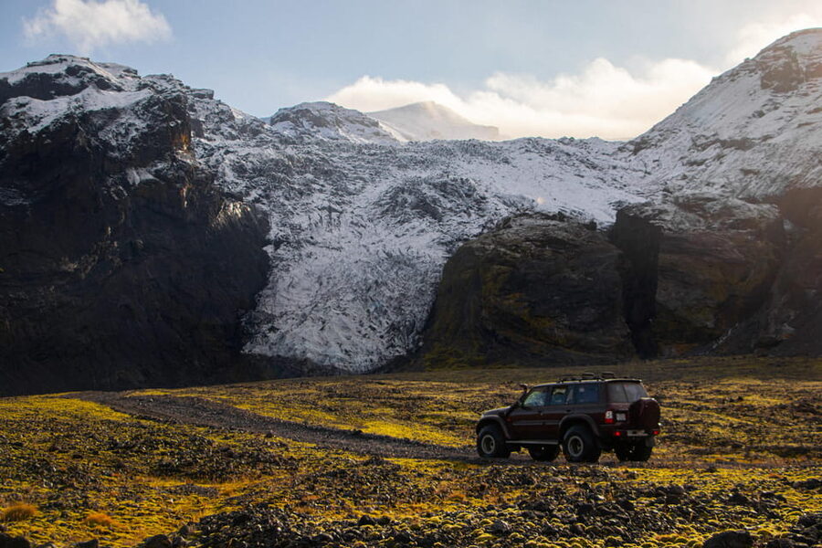 Super Jeep Private tour in Þórsmörk - Gígjökull glacier and the value of a slower stop