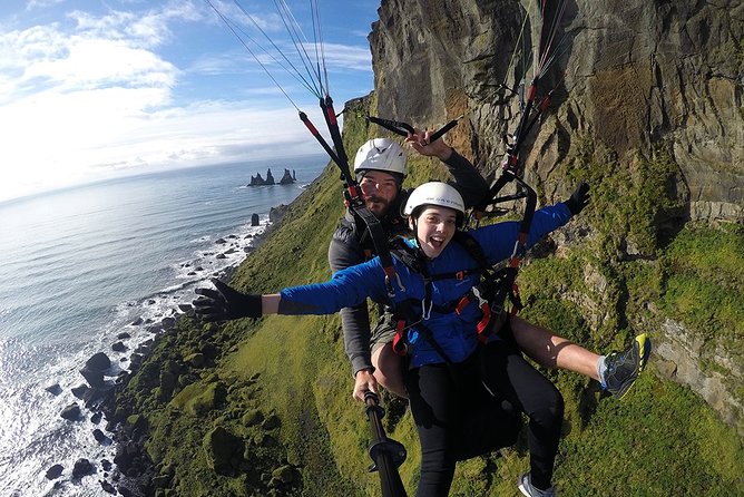 Tandem Paragliding Flights from Vik - What the $283.60 price buys you