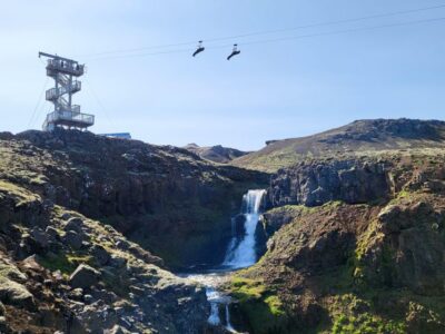 The Falcon : Superman ride with Mega Zipline Iceland