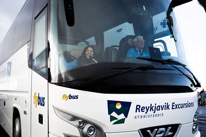 The Golden Circle Guided Bus Tour from Reykjavik - Gullfoss, where the river drops into a gorge