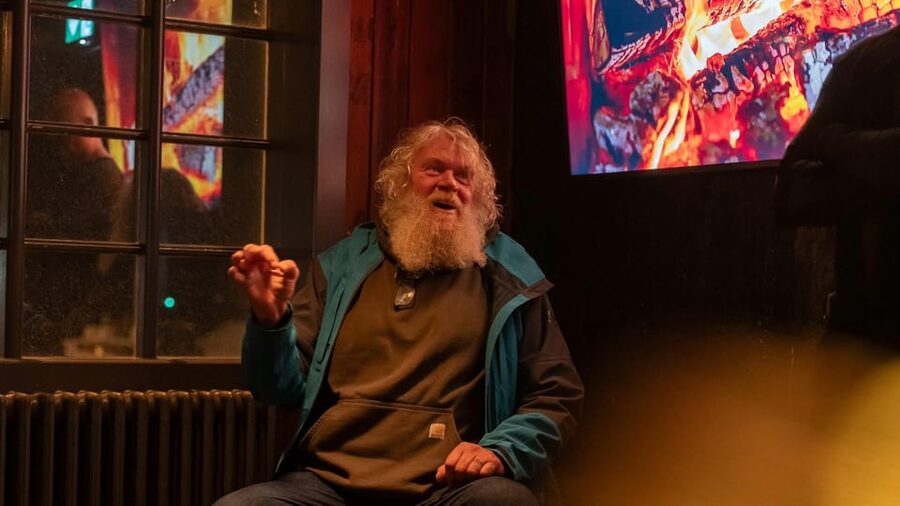The Icelandic Storyteller - Entering the baðstofa at Old Harbour House