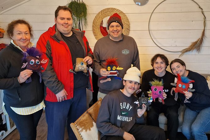 The Wool Monster Workshop - make your own souvenir! - Reaching Lambhagi 17 in Álftanes