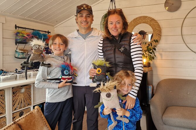 The Wool Monster Workshop - make your own souvenir! - How to fit it into a Reykjavik day