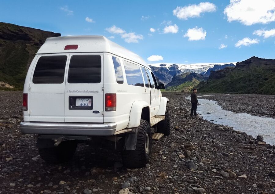 Þórsmörk by Super Jeep - The light lunch and the six-hour schedule