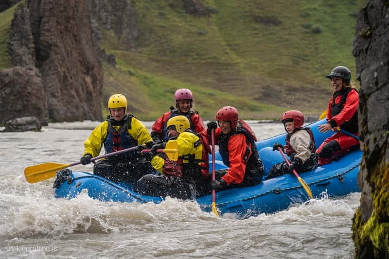 Varmahlíð: Guided Family Rafting Trip - Key points to know before you book