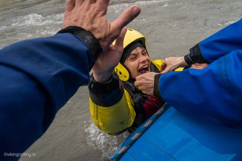 Varmahlíð: Guided Family Rafting Trip - A gentle rafting day in northern Iceland