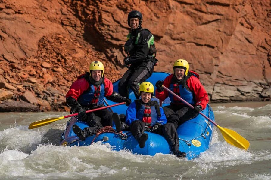 Varmahlíð: Guided Family Rafting Trip - Who should choose the more intense trip