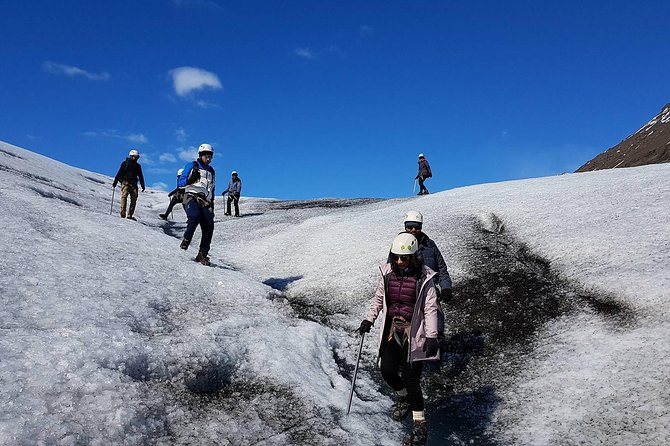 Vatnajökull Glacier Walk from Hali - Learning to walk on moving ice