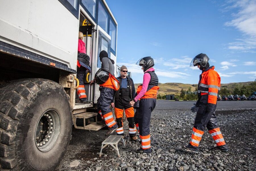Vik: Mýrdalsjökull Snowmobile Adventure - The view from the ice cap