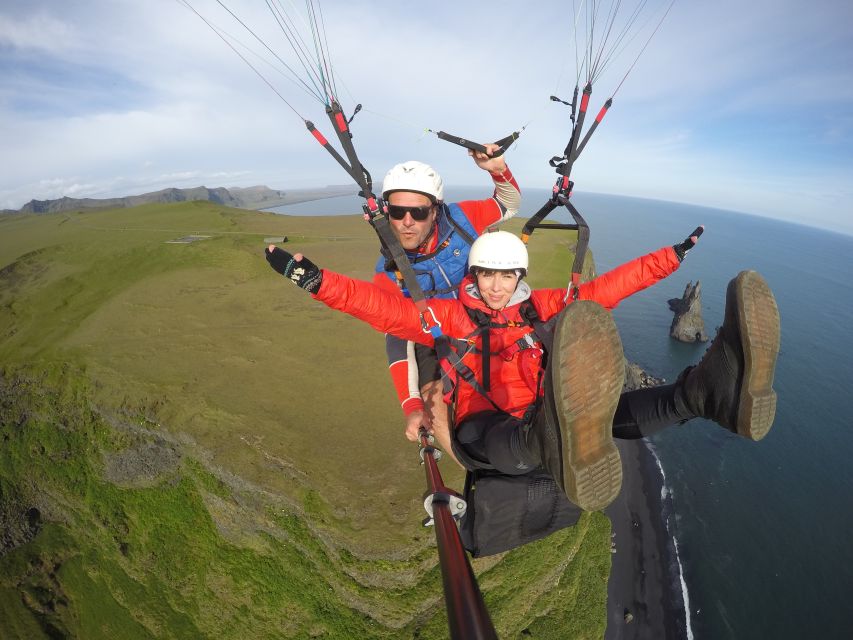 Vík: Paragliding Tandem Flight - Who will enjoy this most