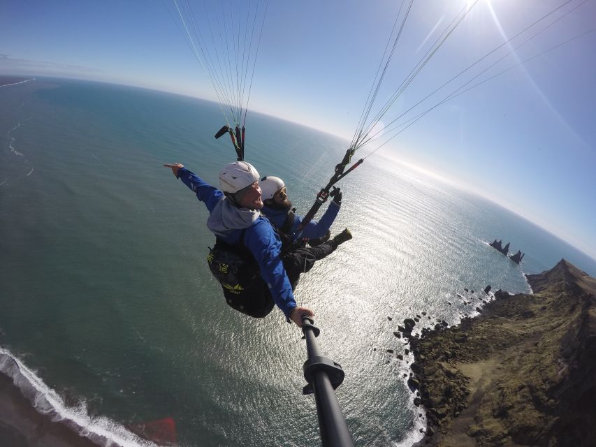 Vík: Paragliding Tandem Flight - Starting at True Adventure in Vík