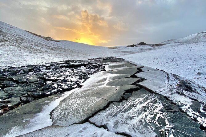 Volcano Eruption Site Hike & Reykjanes Tour from Reykjavik - The Bridge Between Continents is a symbolic photo stop