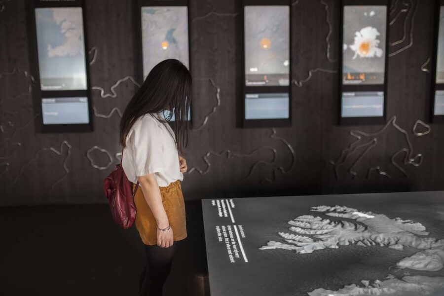 Volcano Exhibition and Cinema - Lava Centre Iceland - Recent Eruptions Bring the Story Up to Date