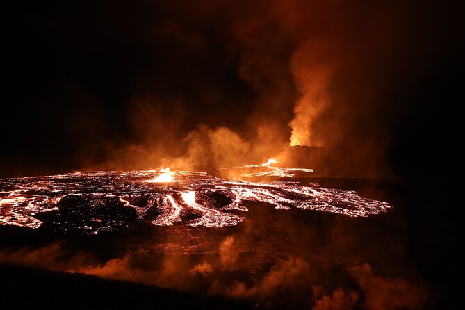 Volcano Tour on Reykjanes Peninsula Including Icelandic Snacks - Fagradalsfjall and the new black lava fields
