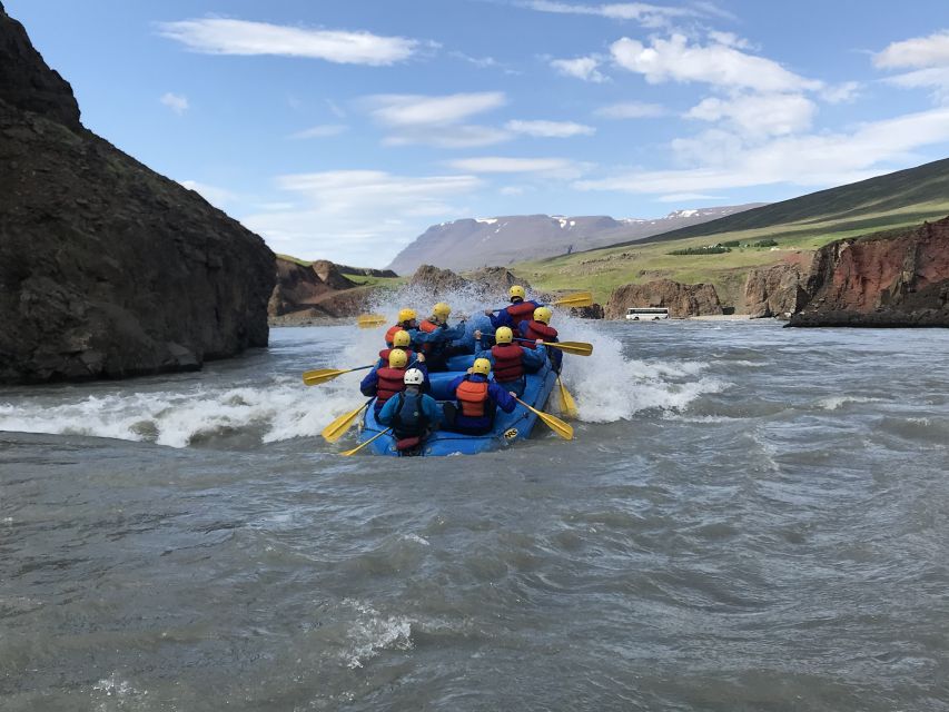 West Glacial River Family Rafting - Entering the High-Walled Glacial Canyon