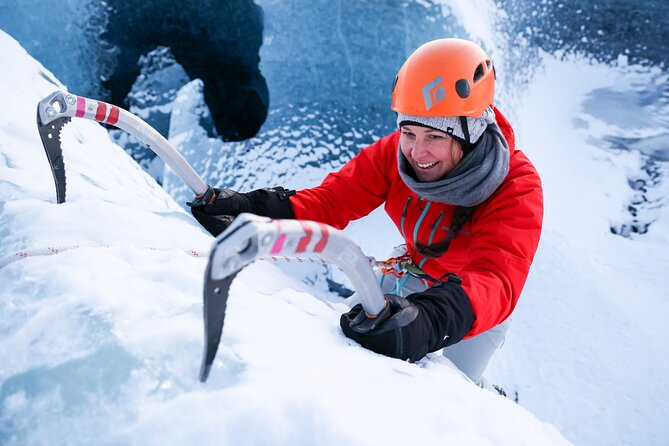 Winter Ice Cave + Climbing Private Photoshoot - 20 Shot Package - What the $765.91 price really buys