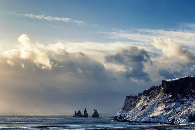 Winter South Coast Day Tour by Minibus from Reykjavik - Solheimajokull Glacier: close to the ice